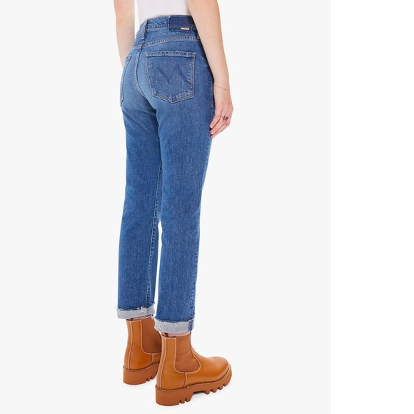 Nwt mother scrapper cuff ankle fray jean in running with scissors - Picture 2 of 2
